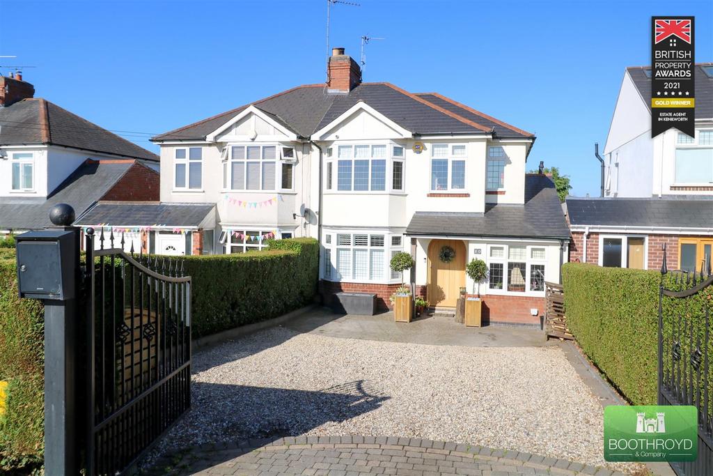 Red Lane, Kenilworth 3 bed semidetached house £460,000