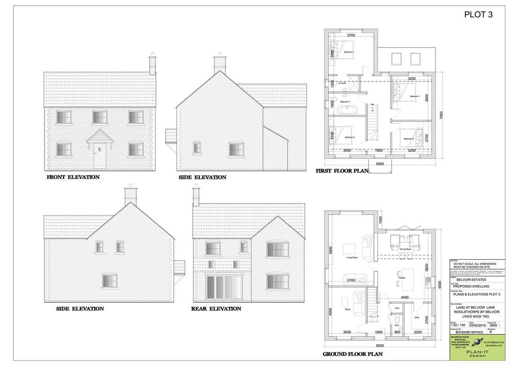 Belvoir Lane, Woolsthorpe, Grantham 4 bed detached house for sale £545,000