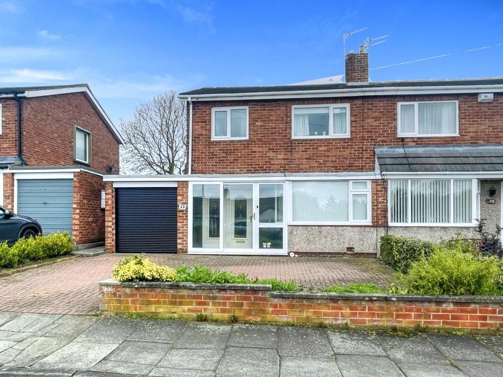 Eden Grove, Morpeth 3 bed semidetached house for sale £240,000