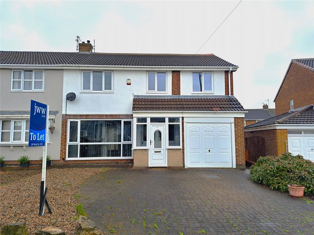 Brackendale Road, Durham, DH1 4 bed semidetached house £1,200 pcm (£