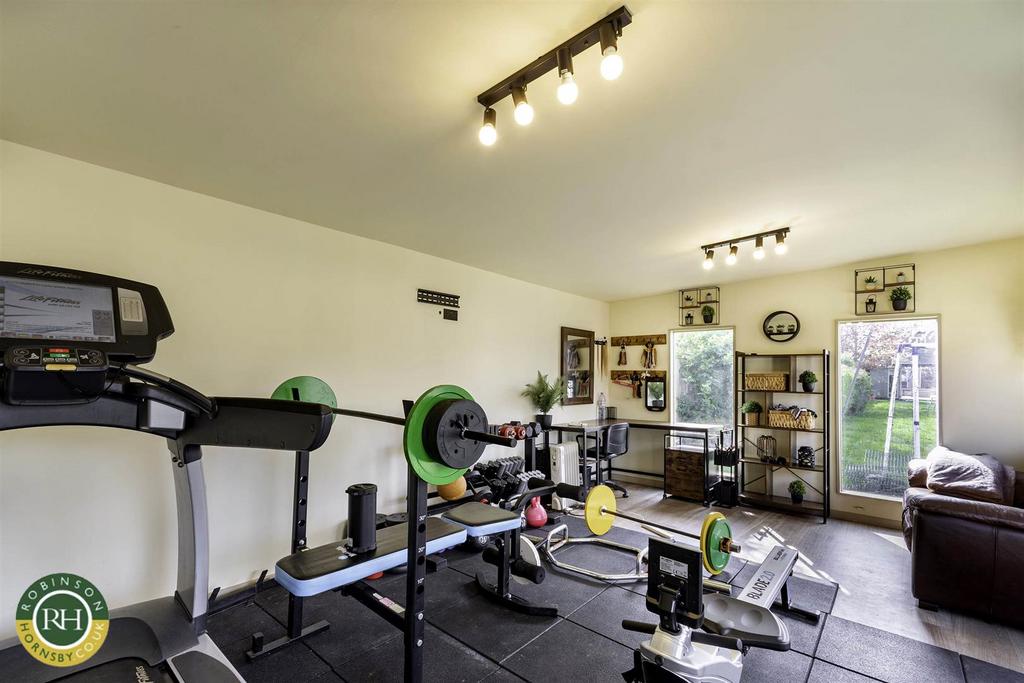 Outbuilding gym