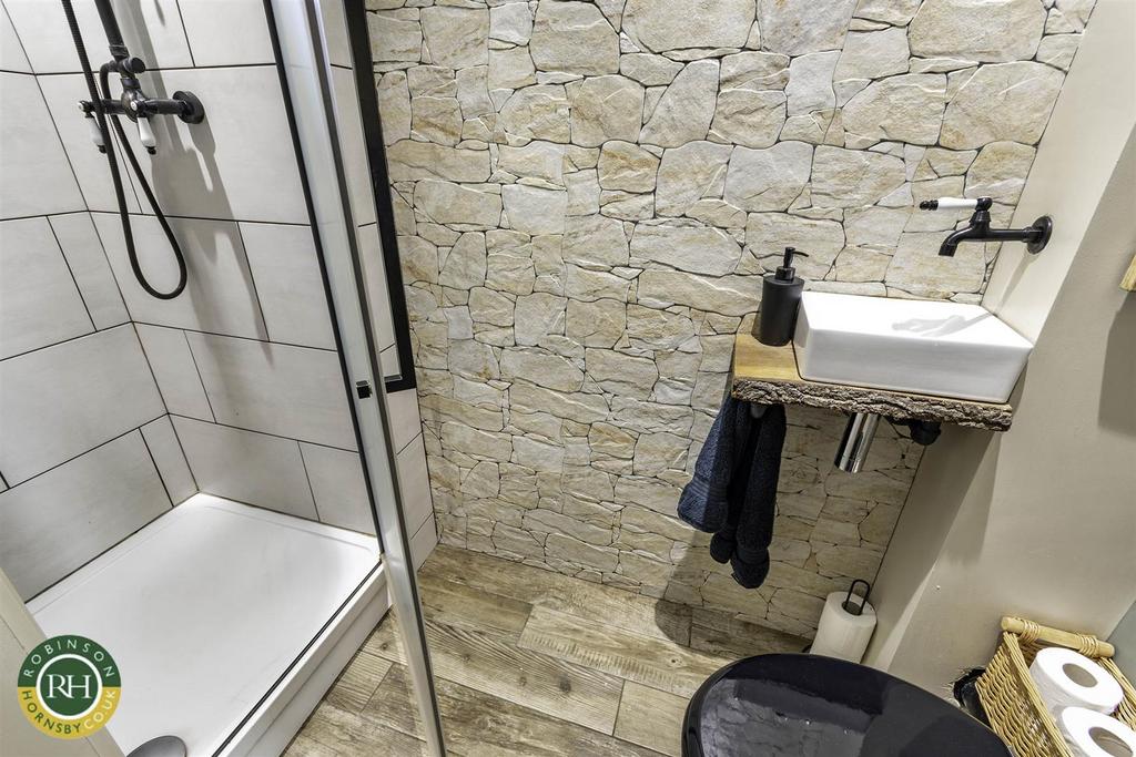Ground floor shower