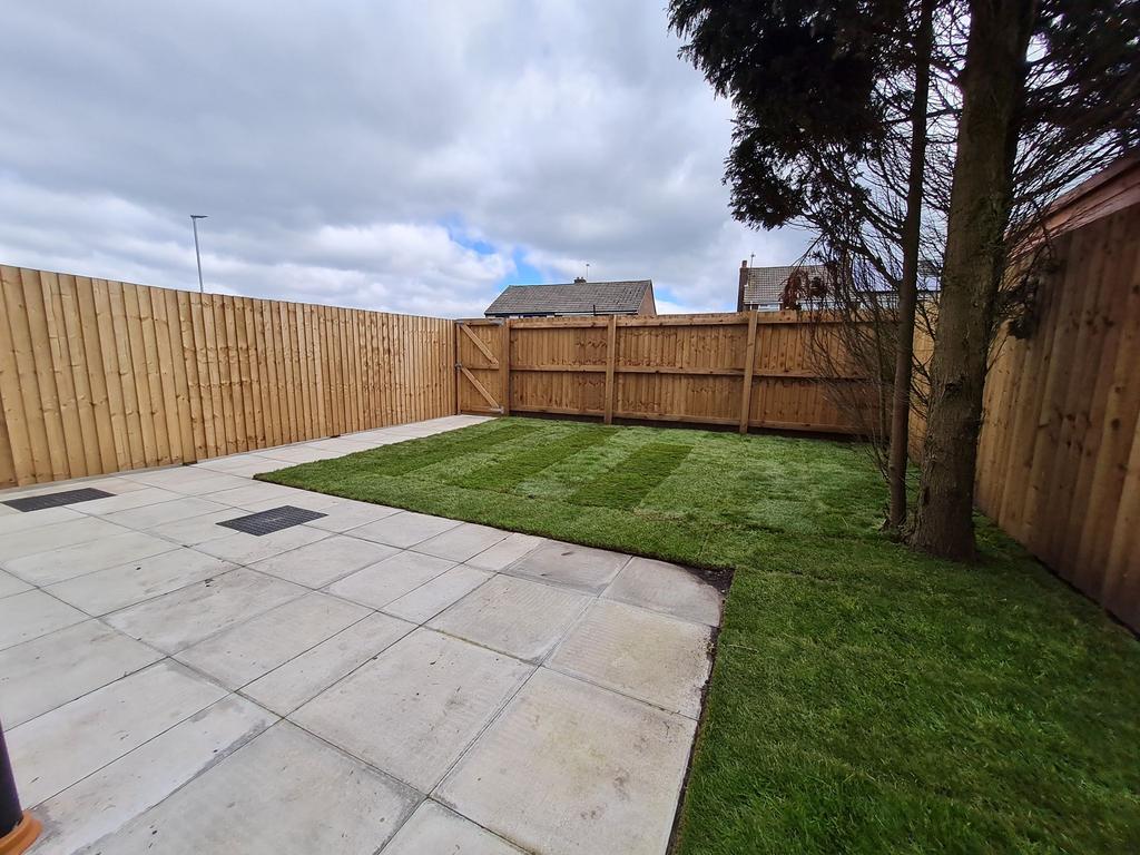 Rear garden