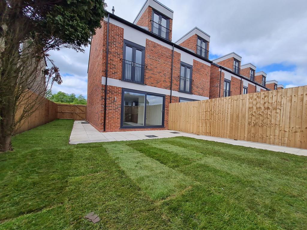 Rear garden