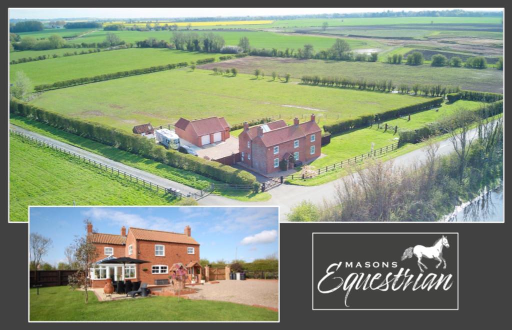 Fenside, East Kirkby PE23 4DD 4 bed equestrian property for sale £729,950