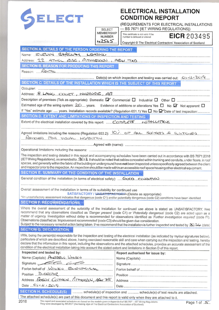 EPC Certificate