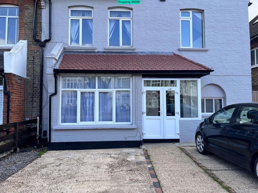Front of flat