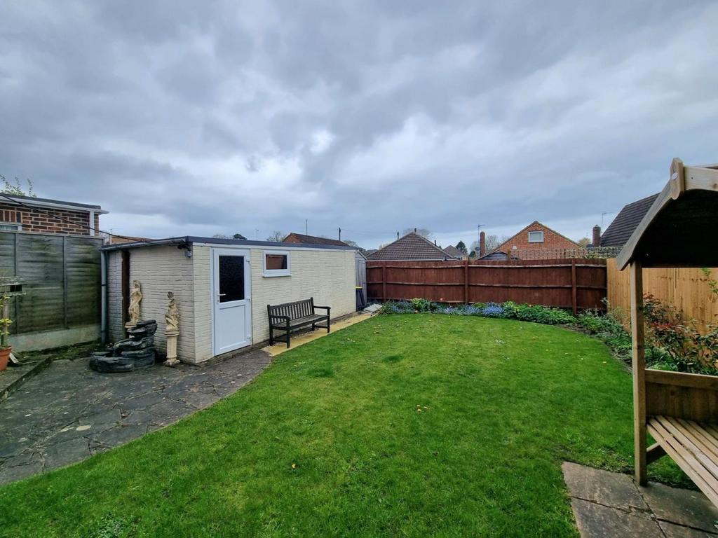 Rear garden