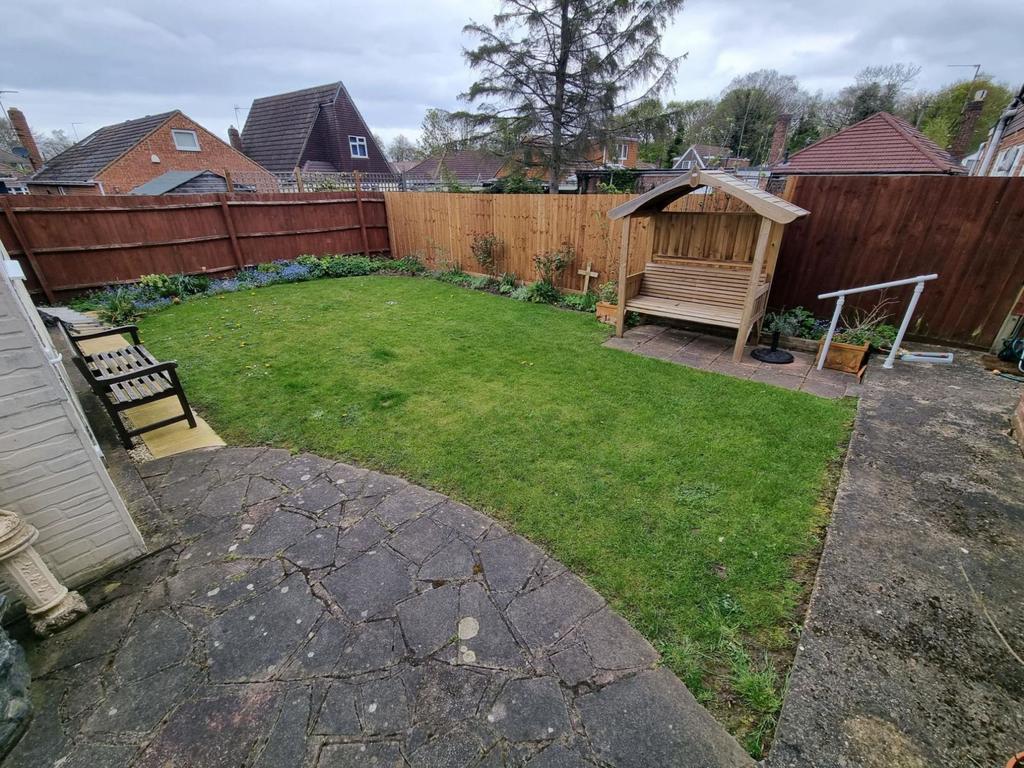 Rear garden
