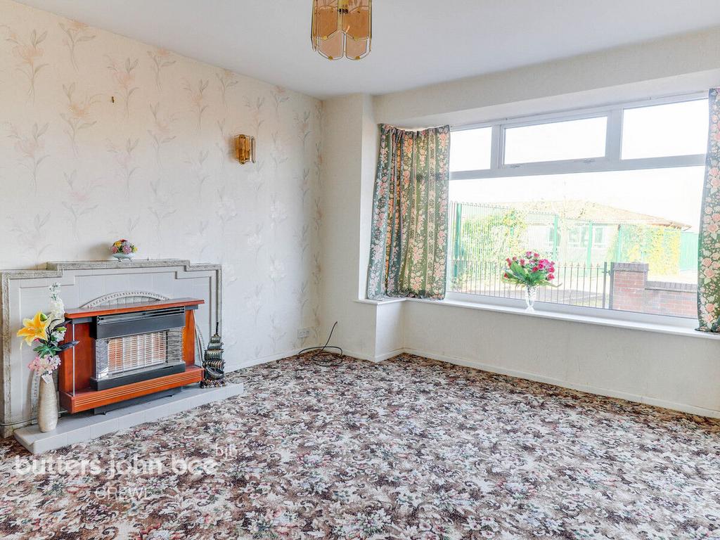 Ryebank Avenue, Crewe 3 bed detached bungalow for sale £210,000