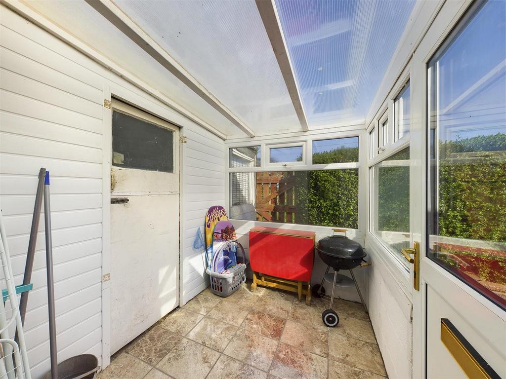 Upvc conservatory: