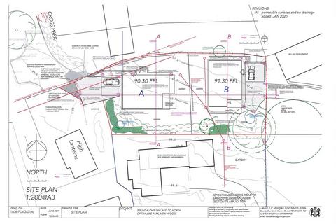 Plot for sale, Building Plot with Planning, New Hedges