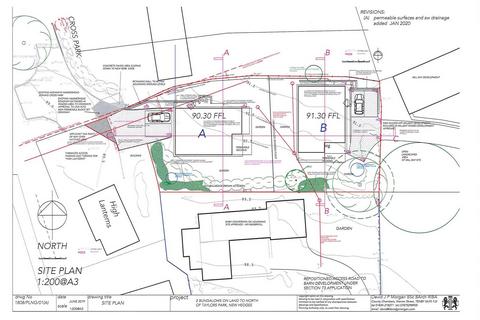 3 bedroom property with land for sale, Building Plot with Planning, New Hedges