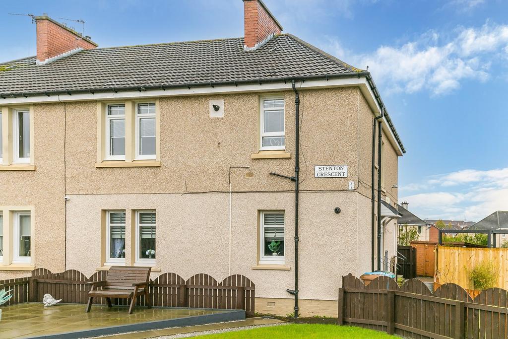 Stenton Crescent, Wishaw, ML2 2 bed flat for sale £79,995