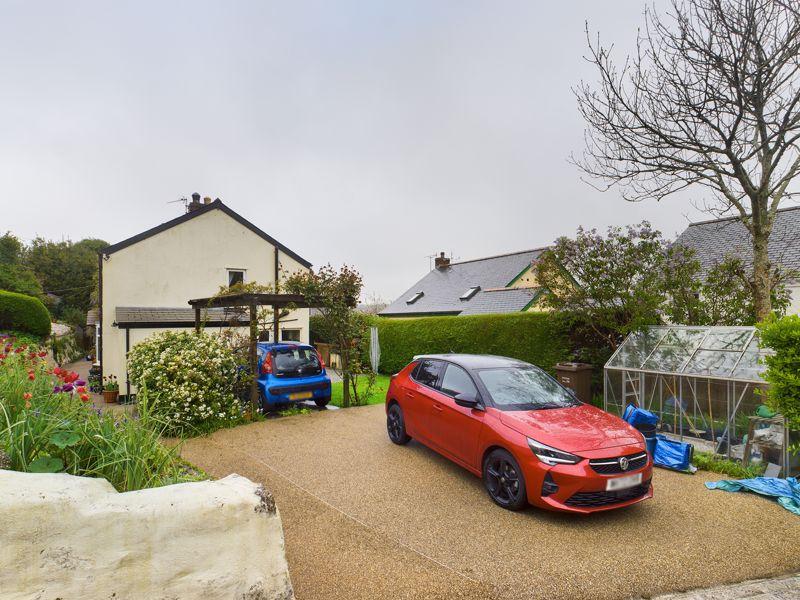 Parking and garden