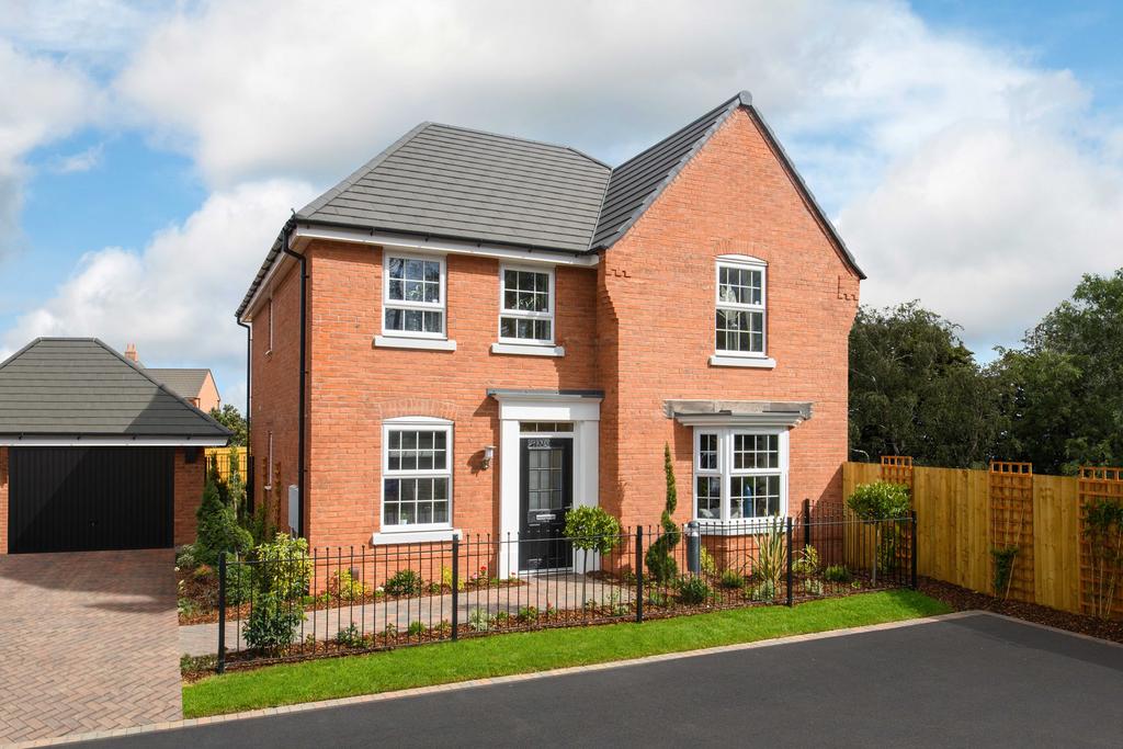 External view of the four bedroom Holden