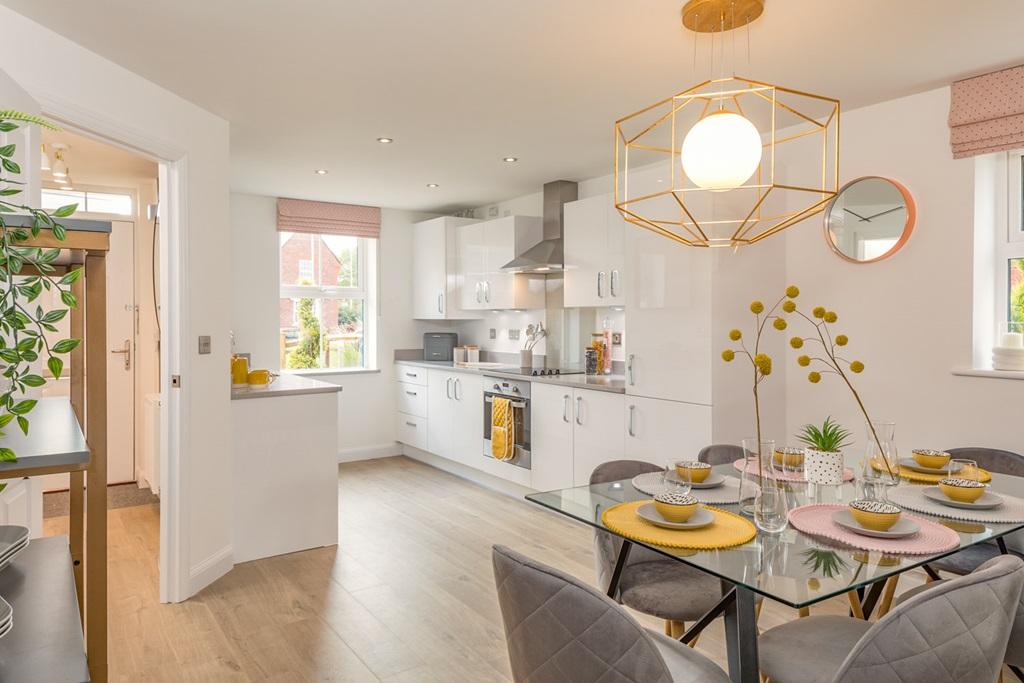 Kitchen in the Ashurst 3 bedroom home