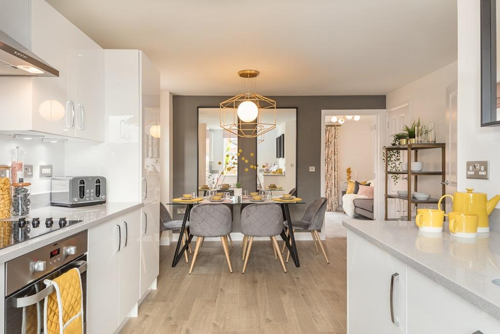 Kitchen in the Ashurst 3 bedroom home