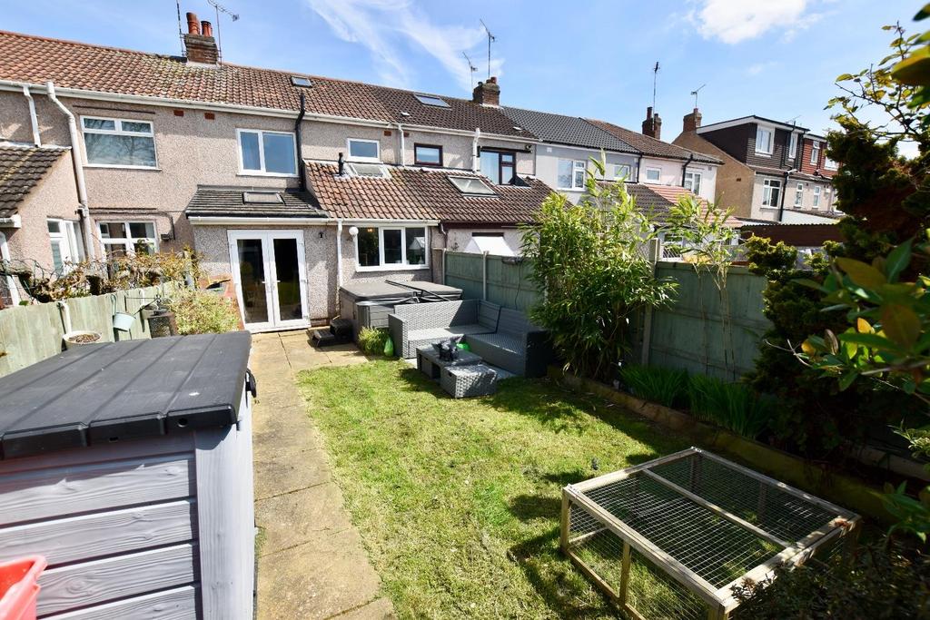 Rear of Property