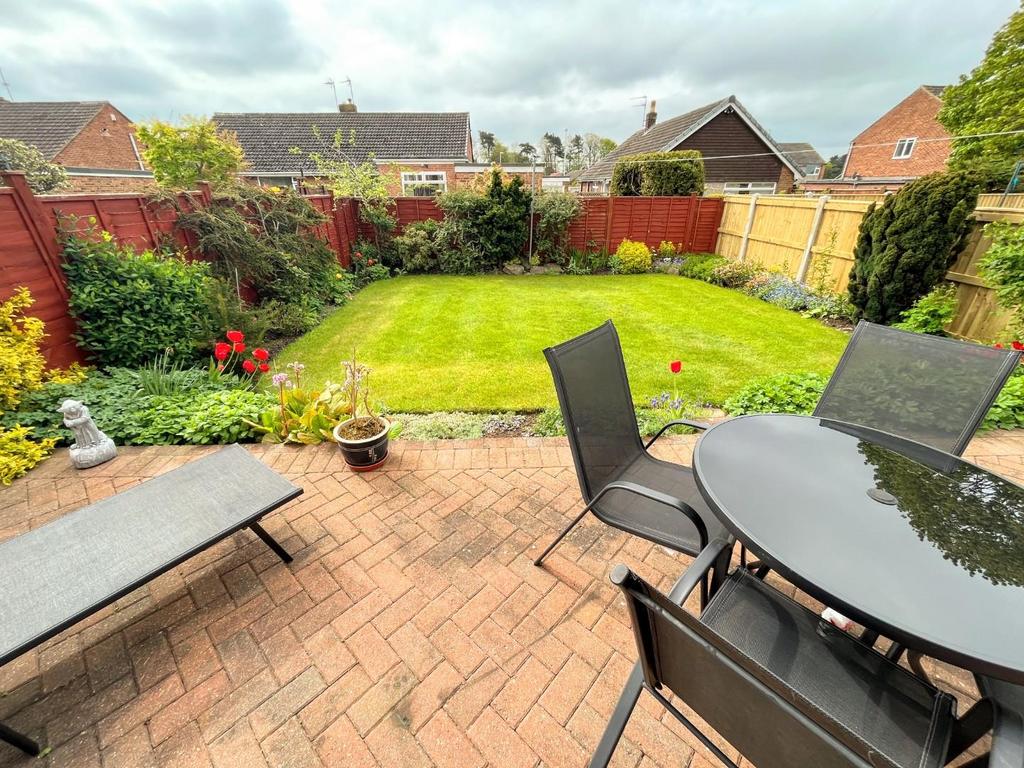 Rear garden