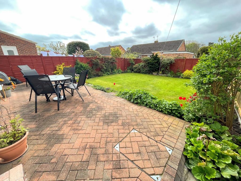 Rear garden