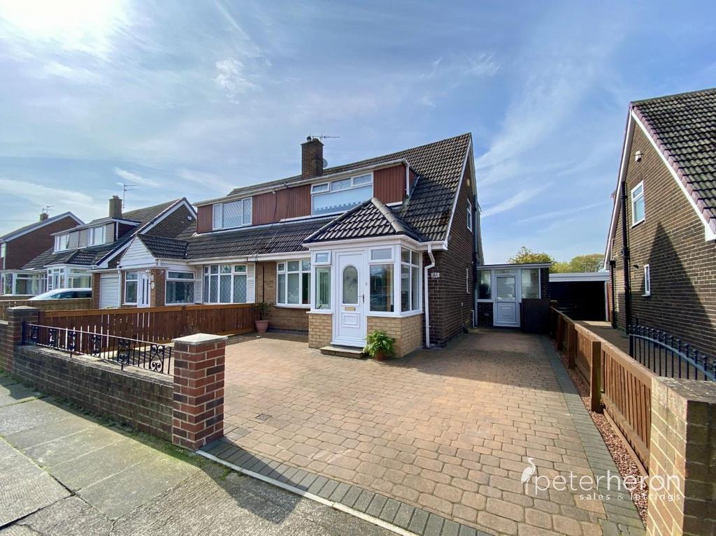 Warwick Drive, East Herrington, Sunderland 2 bed semidetached house