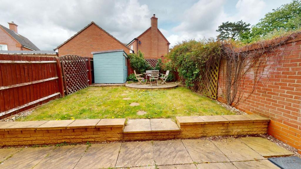 Rear garden