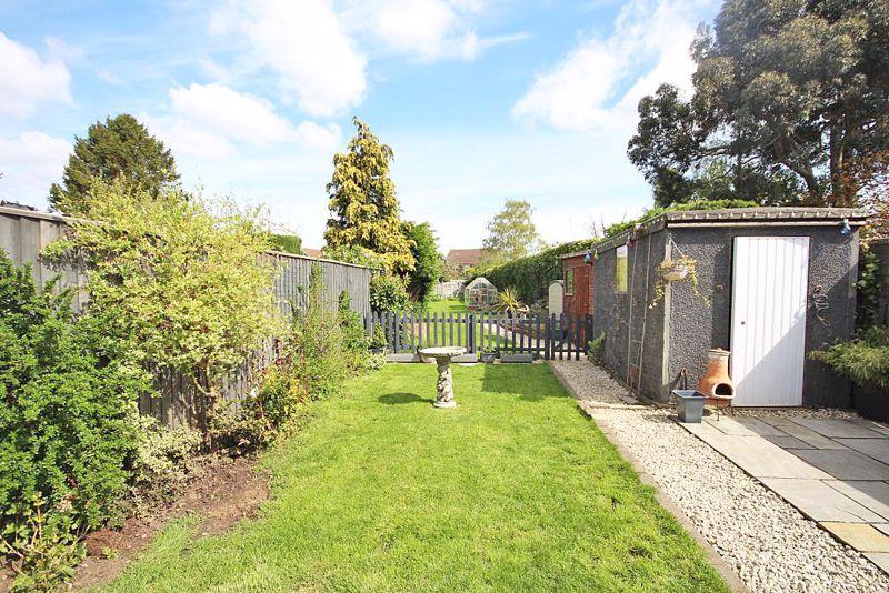 Rear garden