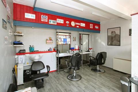 Hairdresser and barber shop for sale, 17 & 17 A Bilbrook Road, Codsall. WV8 1EU