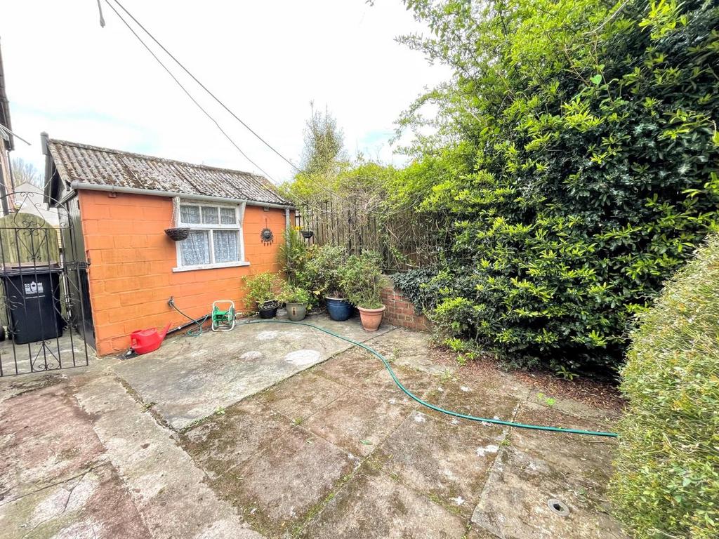 Rear garden