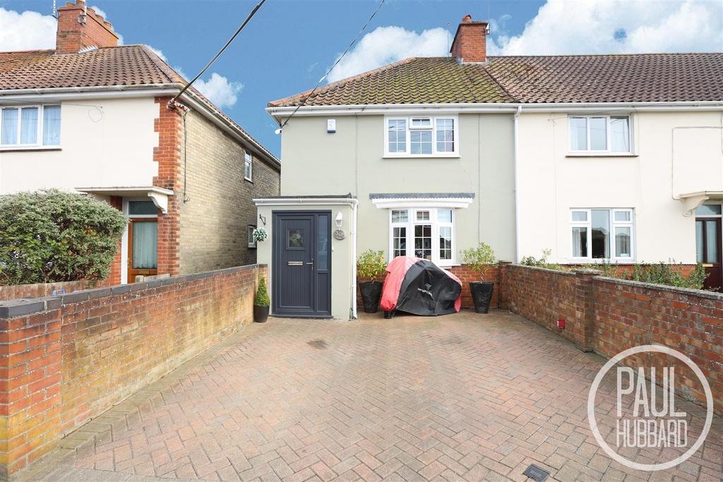 Long Road, Carlton Colville, NR33 3 bed end of terrace house for sale