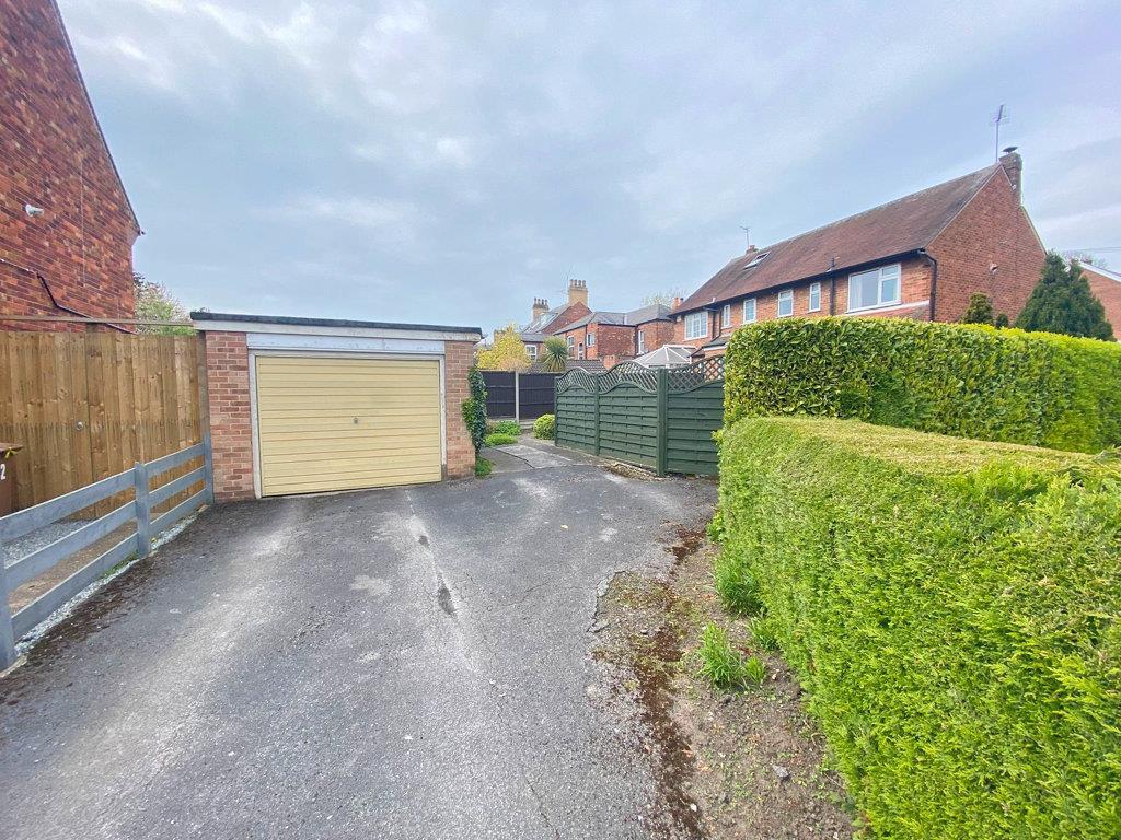 Driveway and garage