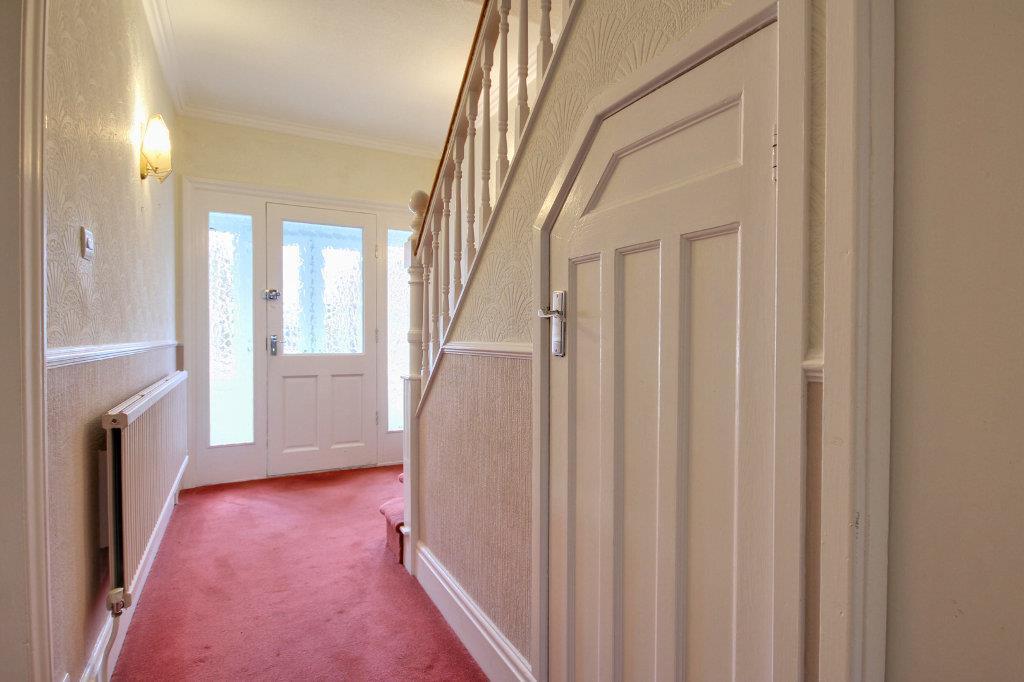 Entrance Hallway with WC off