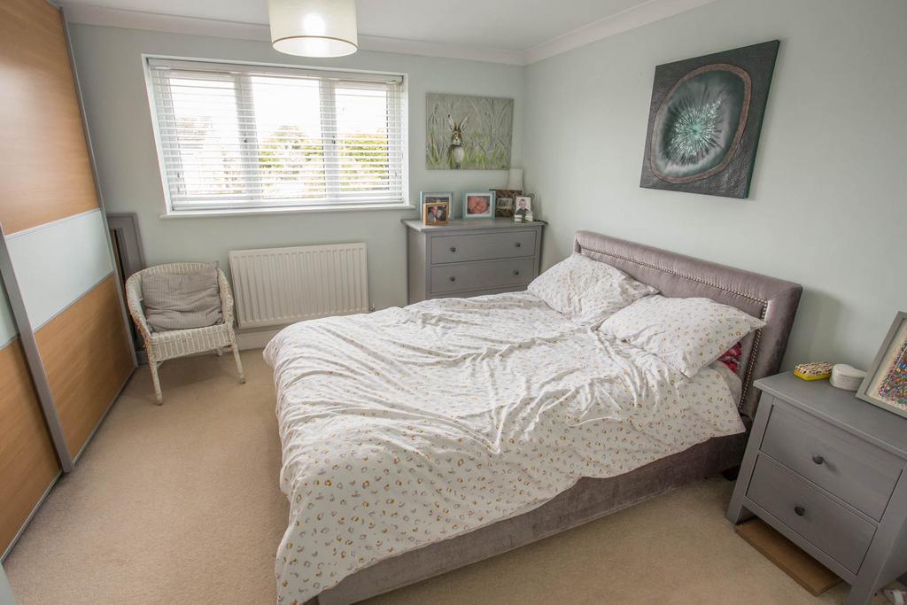 Bedroom 1 with wardrobes