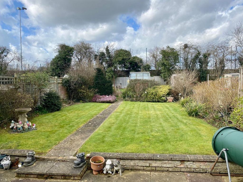 Rear garden
