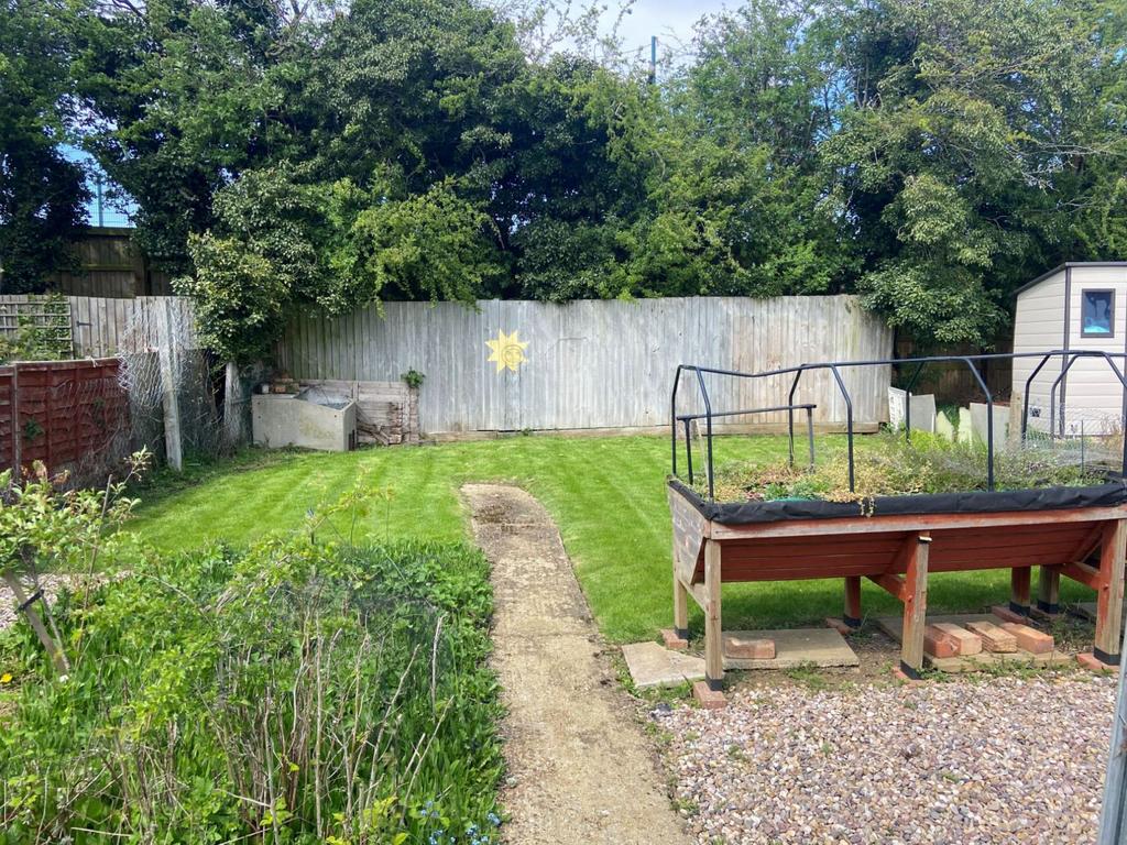 Rear garden