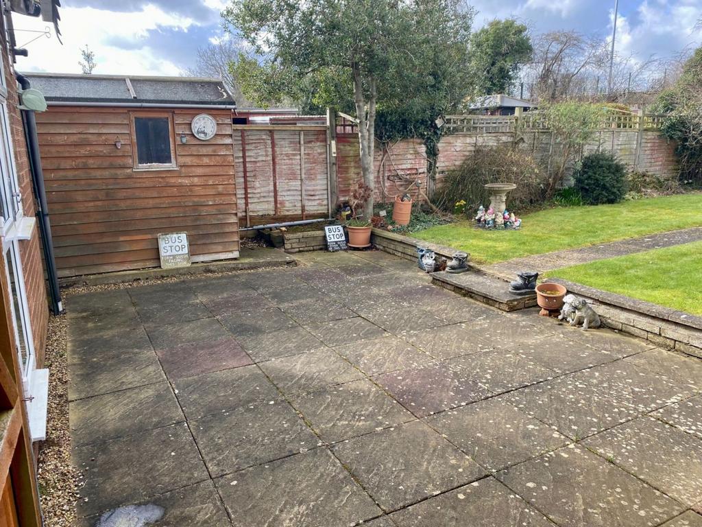 Rear garden