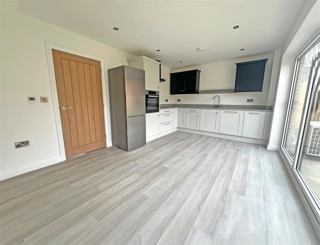 Open plan living kitchen