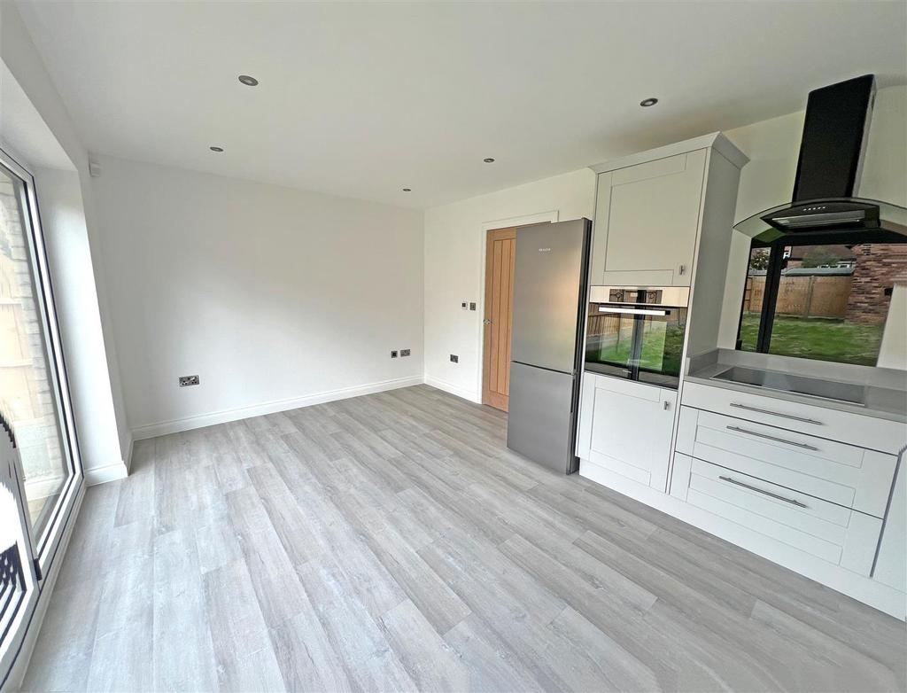 Open plan living kitchen