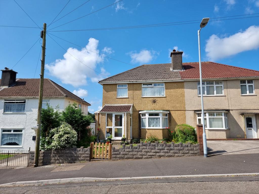 Weig Gardens, Gendros, Swansea, City And County of Swansea. 3 bed semi