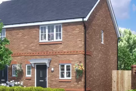 2 bedroom semi-detached house for sale - Plot 60, The Arun at Ash Bank Heights, Ash Bank Road ST9