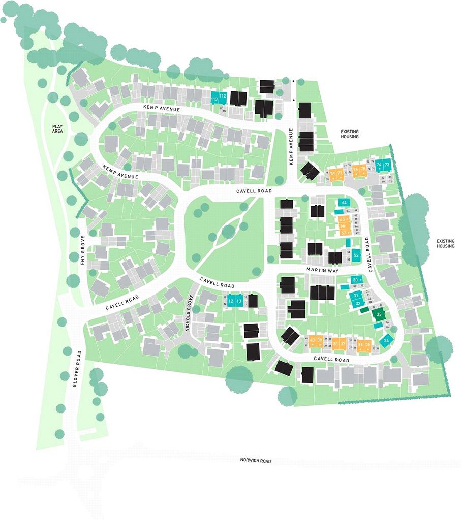 St Edmund's Park, Norwich Road, Acle, Norwich 2 bed semidetached house
