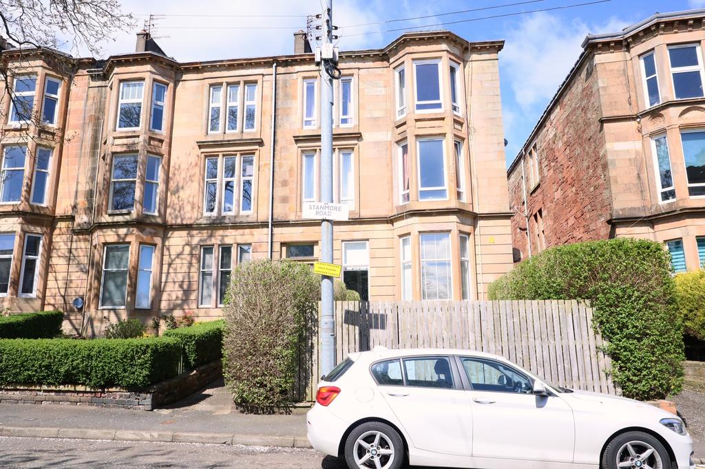 Stanmore Road, Glasgow G42 3 bed flat £249,500