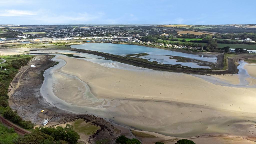 Lelant Estuary - Drone Image