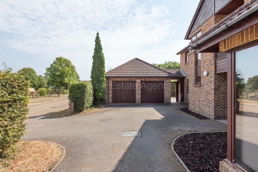 Driveway and Double Garage