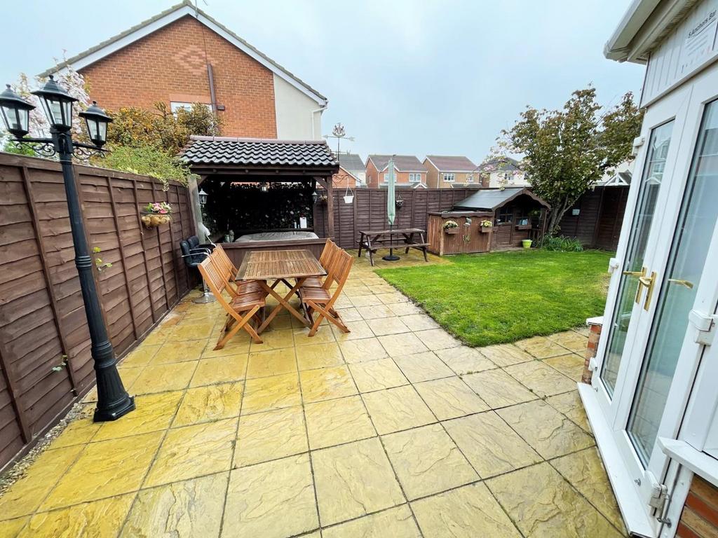 Rear garden