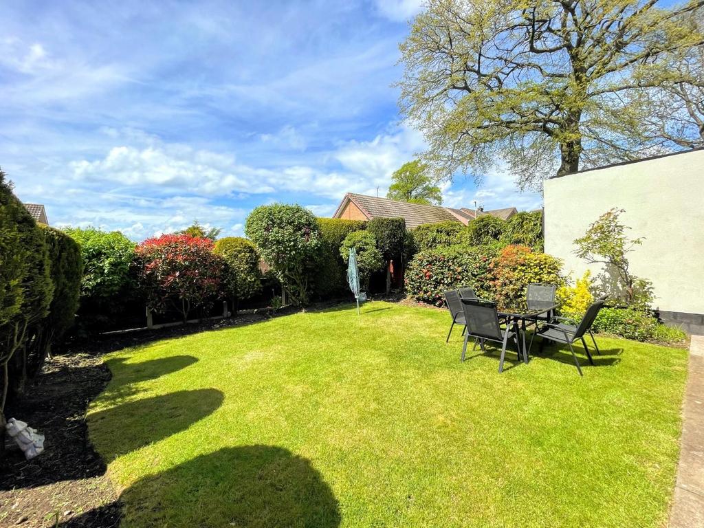 Rear garden
