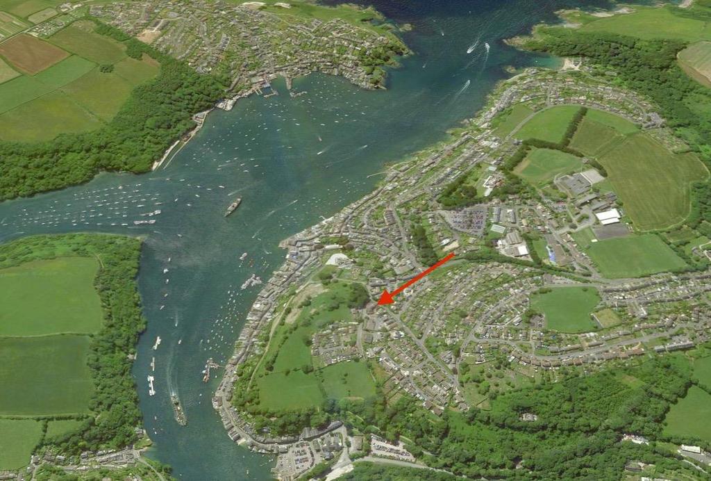 Aerial View with Estuary