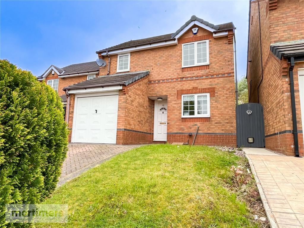Tunstall Drive, Accrington, Lancashire, BB5 3 bed detached house for