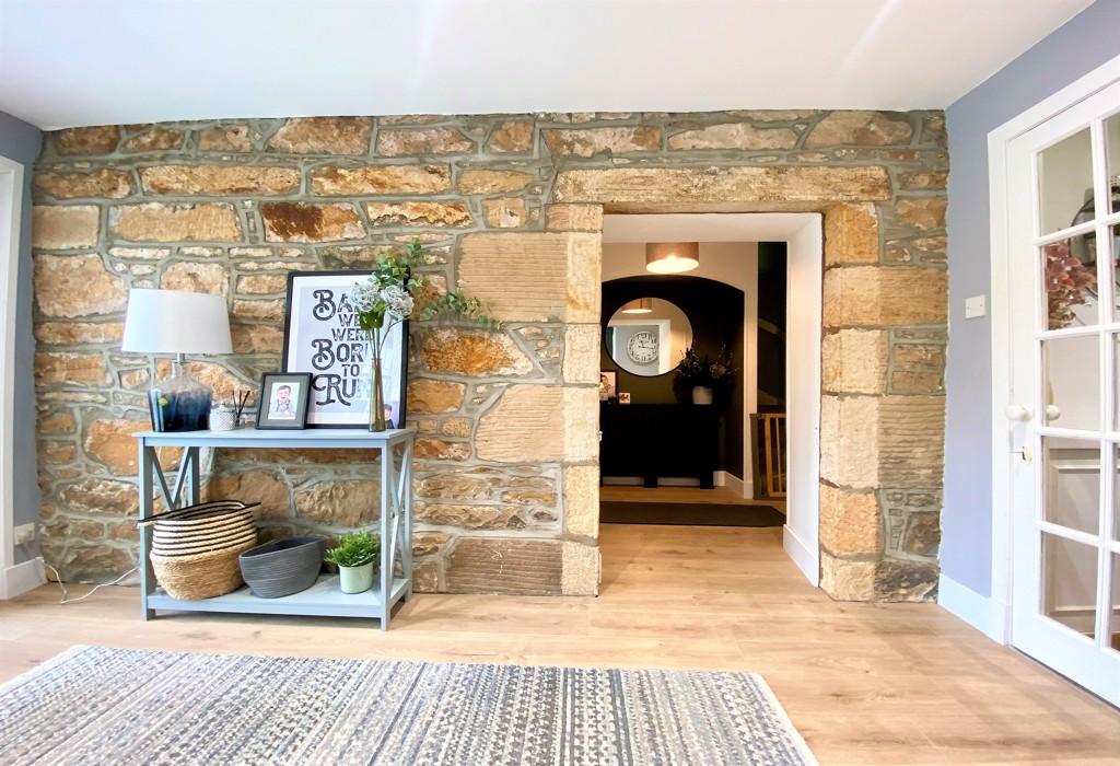 Sandstone internal wall